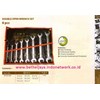 iwt double open wrench set ( inches ) @ 8 pcs