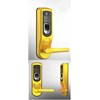 biometric fingerprint lock+ password keypad lock+ handle lock+ sliding ( bbl13)