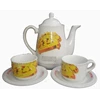 coffe set ( teko + cangkir dan tatak)