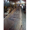 jukung perahu kuno kayu jati utuh-4