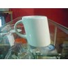 mug bambu biasa putih