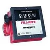 tuthill transfer system oil flow meter fill - rite 4 - wheel mechanical flow metrer fr901l