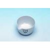 flour incinerating dish with spout, glazed, flat bottom