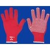 cig hand protection string knit - red cotton glove