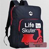 tas ransel backpack hitam - btp417