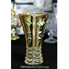 golden flower vase fr906