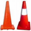 traffic cone / safety cone ( kerucut elastis)