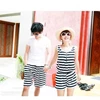 set couple summer holiday