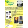 warning light tenaga surya/lampu isyarat solar cell-3