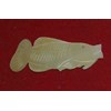 mother of pearl shell carving / mutiara kerang ukiran bros ikan mop