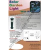 solar garden light ( lampu taman) led with infrared