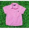 kemeja polo merah putih