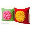 sarung bantal the zinnia flower