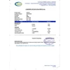 certificate of analisys