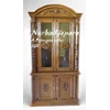 almari pajangan salur 2 pintu