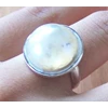 mabe pearl silver ring / cincin perak kerang mutiara mabe bulat