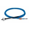 flexible shaft, wet tube cleaning, nylon casing for tube i.d. 9/ 16 -1
