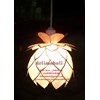 capiz lotus hanging lamp