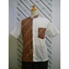 koko kombinasi batik pendek