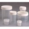 nalgene* straight-sided wide-mouth jars; ppco, white pp screw closure no. cat. 2118-0032