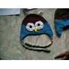 topi bayi owl hat