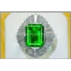 elegant bluish green emerald colombia cristal mulusss ( em 071 + sertifikat )-1