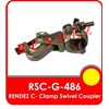 rendez c-clamp swivel coupler