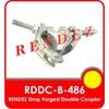 rendez drop forged double coupler bs/ en