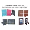 souvenir frame foto kulit