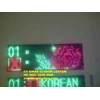 running text korea