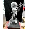 trophy golf crystal