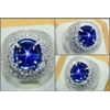 elegant hot royal blue sapphire star no heat mogok burma - sps 186-2