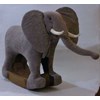 boneka gajah bisa dinaiki mainan anak yang lucu si kambi