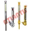 metal case industrial glass thermometer