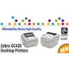 printer barcode zebra gc420