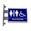 toilet sign - papan petunjuk toilet, projecting signs, signage