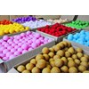 cotton ball decor 6cm-3