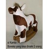 boneka kuda kudaan| bukan kuda kayu | mainan anak si kambi yang lucu dan aman-2