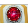 elegant hot pigeon blood star ruby crystal mulus - rbs 236-1