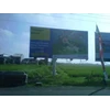billboard, neon box, pylon