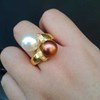 cincin emas mutiara ( ce 10 )