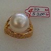 cincin emas mutiara ( ce 09 )