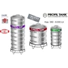 tangki stanless stell - ps550 profil tank