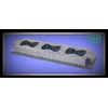 three unit briquette mould