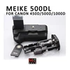 meike mk-500d lcd battery grip for canon dslr eos 450d / 500d / 1000d lcd + 1x battery 3rd party ~ surabaya-1