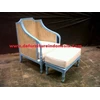 mebel jepara, lazy rattan chair with ottoman, french furniture | cv. de ef indonesia defurniturendonesia dfric-189