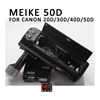 meike mk-50d battery grip for canon dslr eos 20d / 30d / 40d / 50d + 1x battery 3rd party ~ surabaya-1