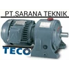 teco electric gear motors ratio 1: 5 - 1: 20