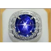 exclusive hot royal blue sapphire star crystal metallic - sps 214-1
