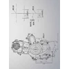 mesin sepeda motor 110cc tipe : hy1p50fmg-3-1